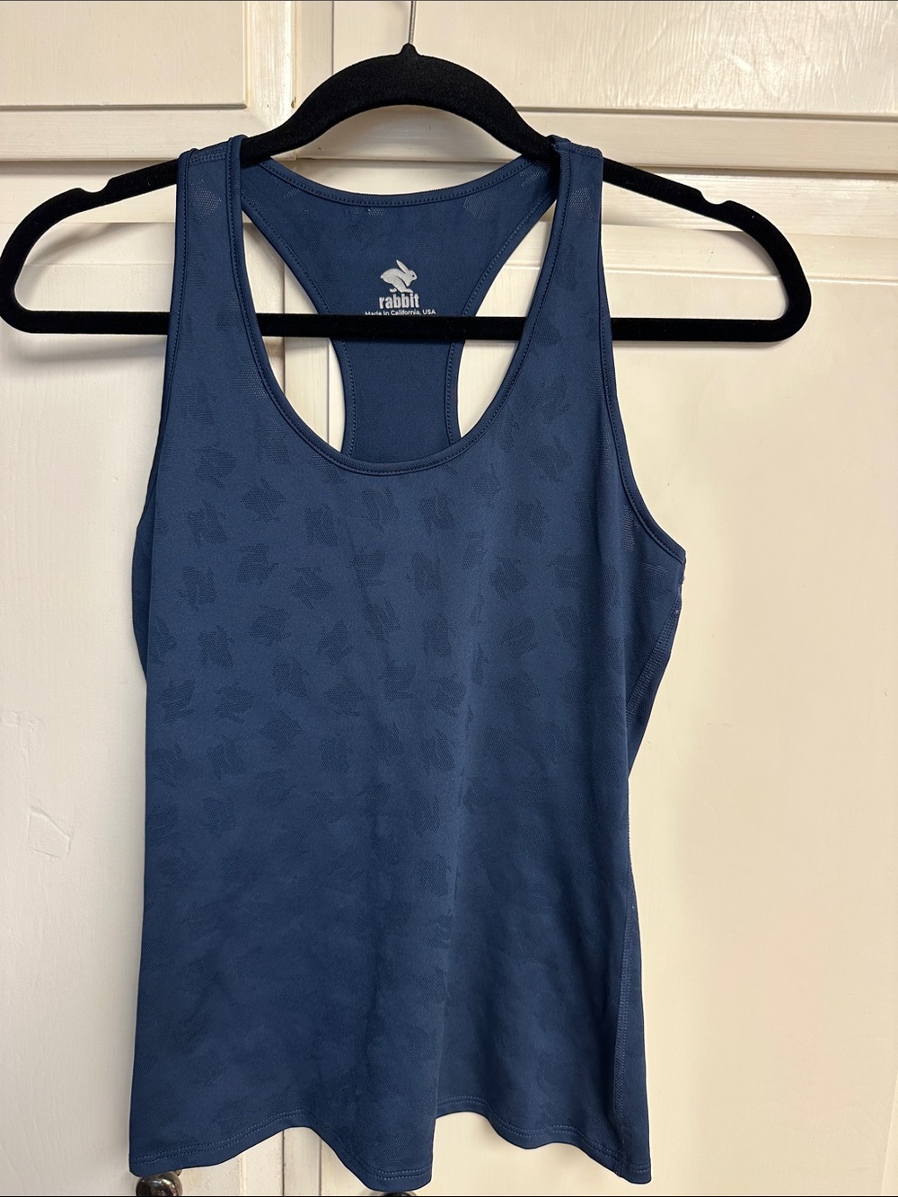Rabbit Navy Blue Racerback Performance Tank